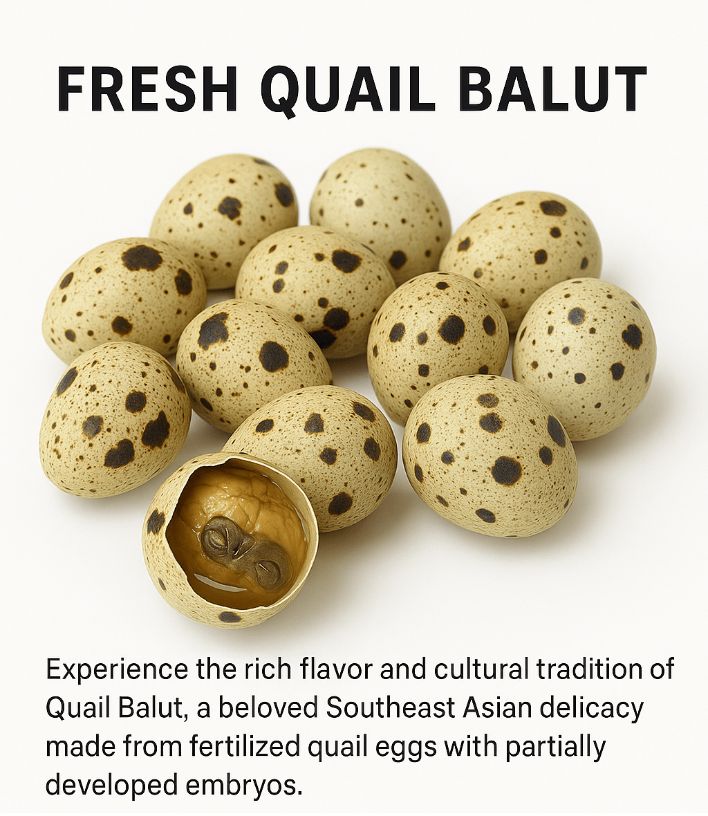NWQuailFarm Balut Quail Eggs