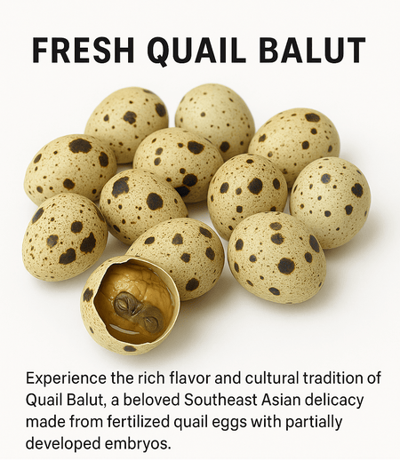 NWQuailFarm Balut Quail Eggs