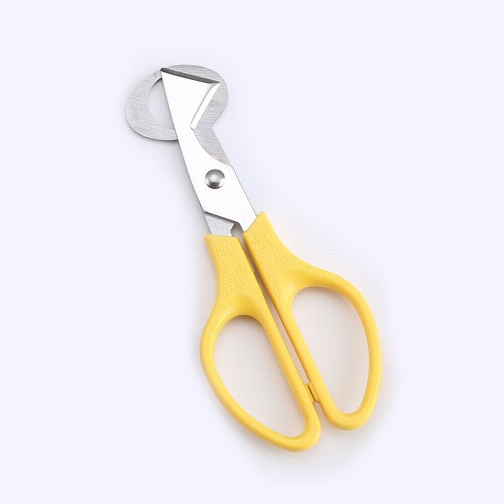 NWQuailFarm Quail Egg Scissors Yellow Quail Egg Scissors