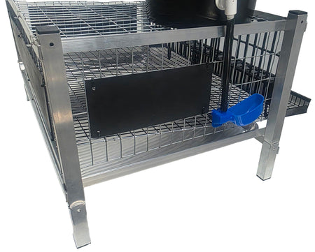 Quail Town plastic quail cage litter guard panel