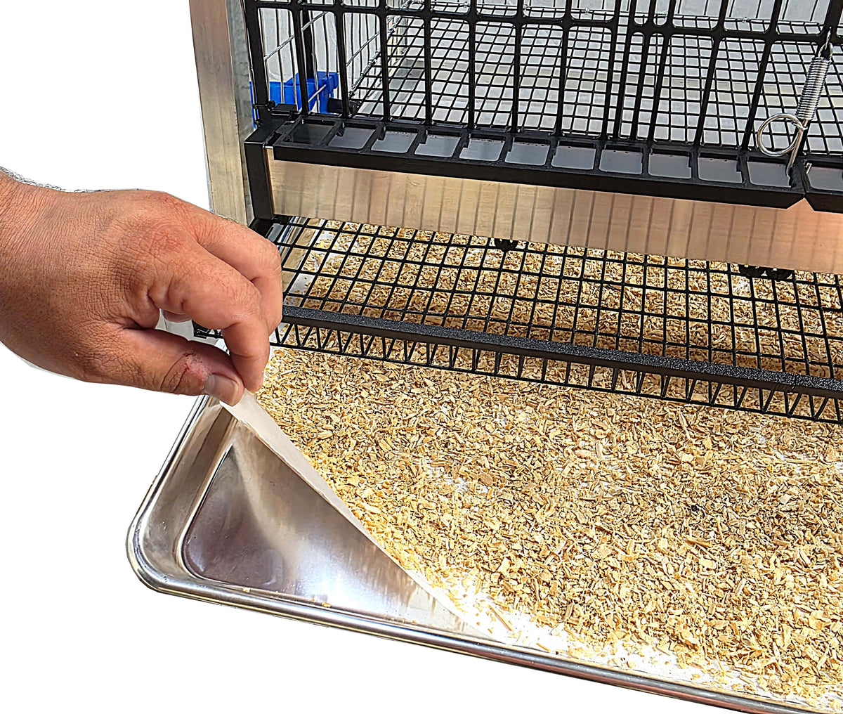 Quail Town modular quail cage system – black reservoir product image