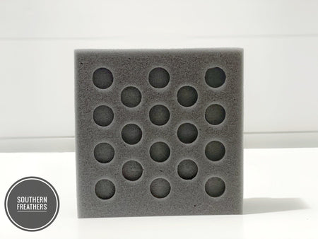 Foam Egg Shippers 18 Egg Quail Foam Shipper (Standard Size)