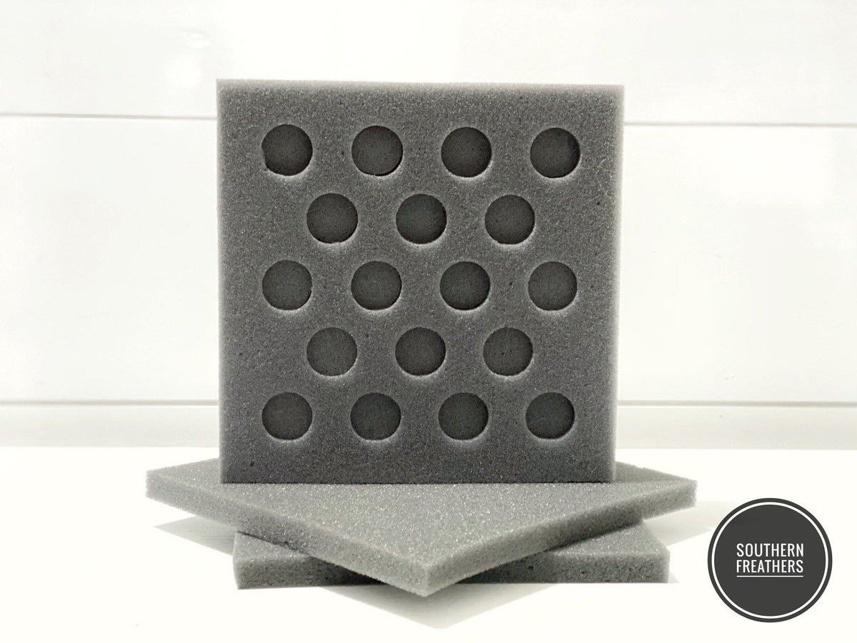 Foam Egg Shippers Packing Materials 18 Egg Quail Foam Shippers Set (Standard Size)