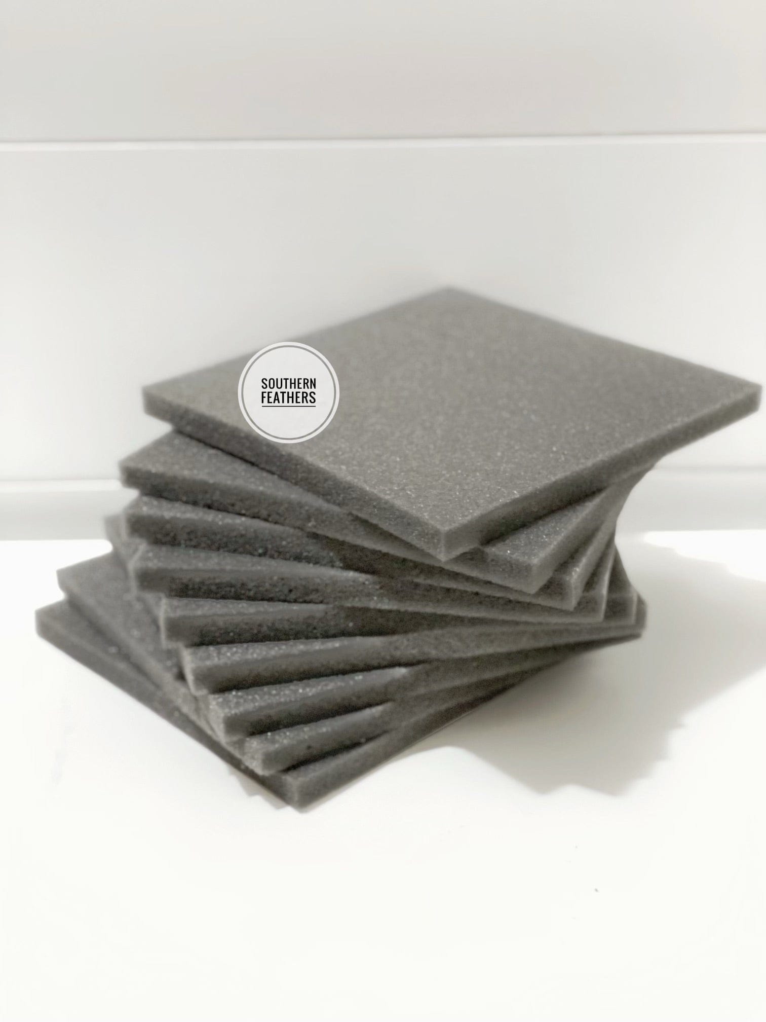 Foam Egg Shippers Packing Materials 7'x7" Individual Pads 1/2" Thick