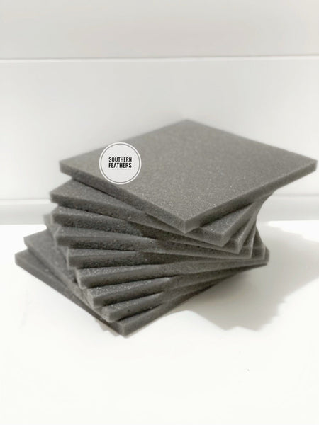 Foam Egg Shippers Packing Materials 7'x7" Individual Pads 1/2" Thick