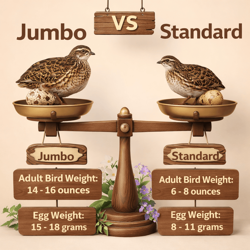 Jumbo Brown Coturnix Quail Hatching Eggs x30 – NWQuailFarm
