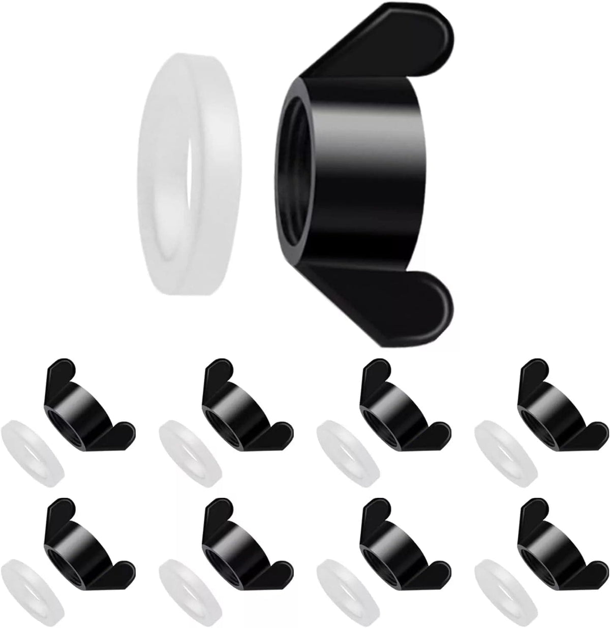 NWQuailFarm Poultry Chicken Quail Automatic Drinking Cup Screw Nuts with Silicone Washers