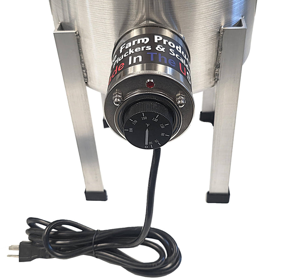 Quail, Pigeon, Dove, Small Bird Supplies 4-Gallon Electric Quail Scalder – 1,000W