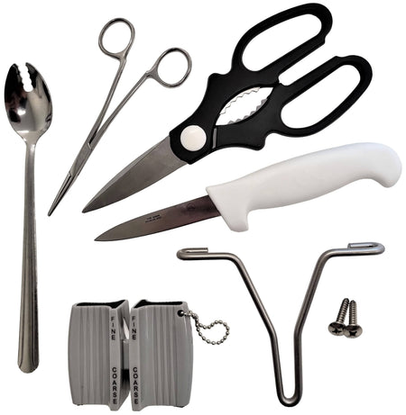 Quail, Pigeon, Dove, Small Bird Supplies Master Quail Processing & Butcher Knife Kit