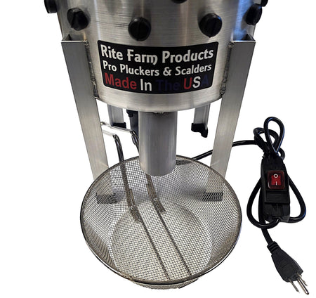 Quail, Pigeon, Dove, Small Bird Supplies Quail Plucker & 4-Gallon Scalder Combo