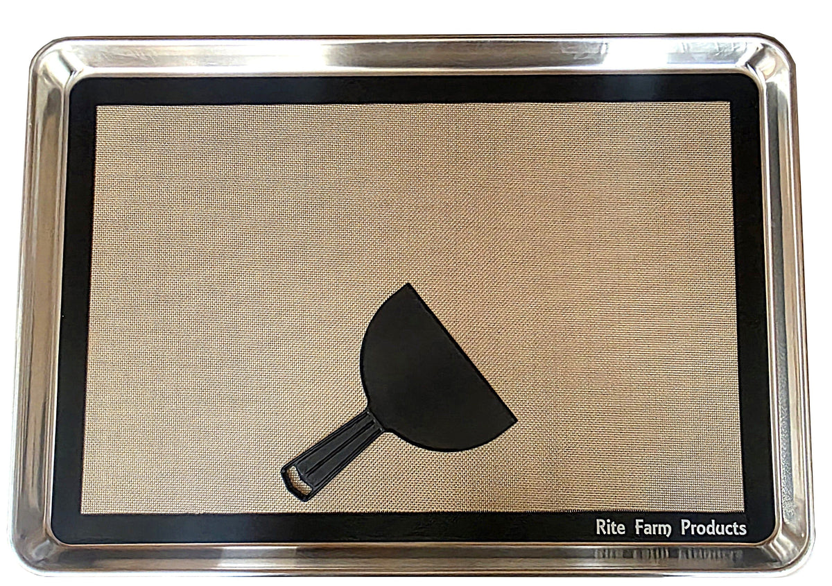 Quail, Pigeon, Dove, Small Bird Supplies Quail Town Reusable Silicone Litter Mat & 6-Inch Scraper